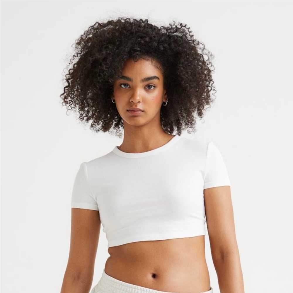 H&M Cotton Crop Top